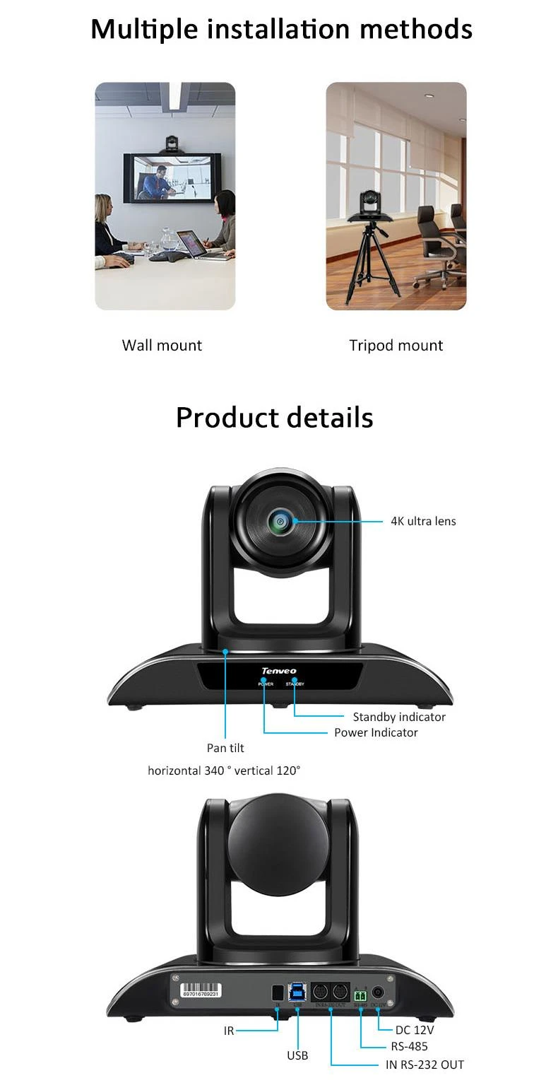 HD 1080P video conference camera for distance education HD 1080P video conference camera for distance education