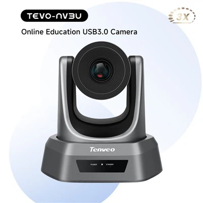 Cámara de video USB con zoom 3x para transmisión en vivo