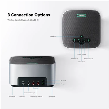 Altavoz USB TEVO-M6B para videoconferencias